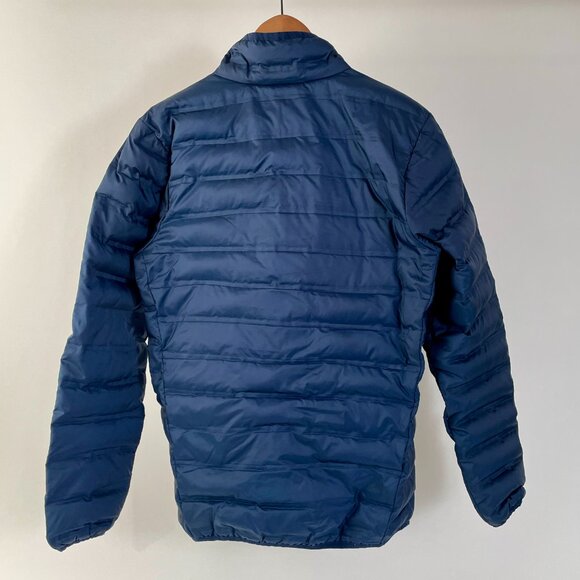 Men's Columbia Lake 22 Lightweight 650 Down Puffer Jacket, Navy Blue, Size S - Picture 5 of 9